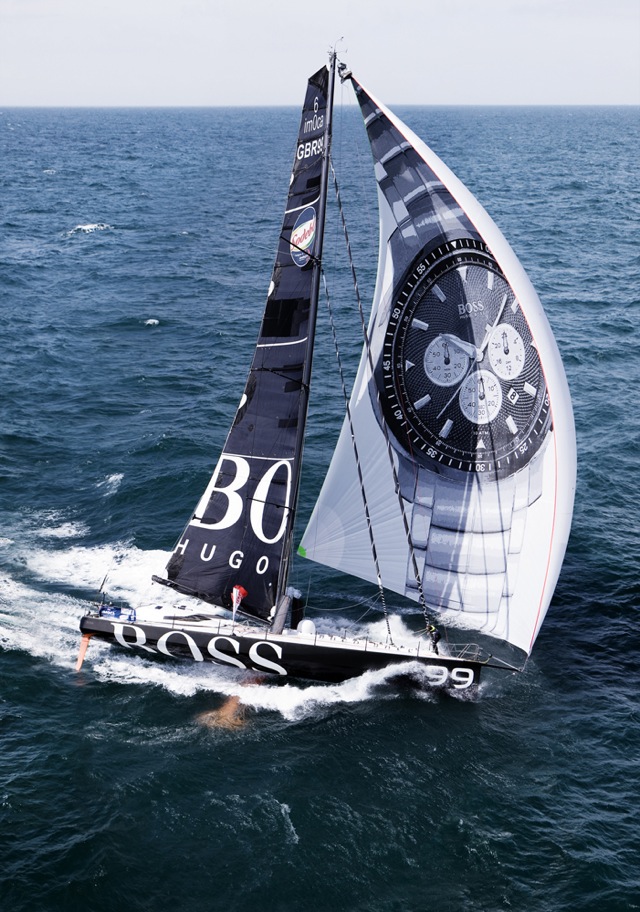  Rolex Fastnet Race. BOSS watches and Alex have set Graham the challenge 