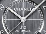 The titanium ceramic nature of the Chanel J12 transforms its surface into ever changing shifts in co