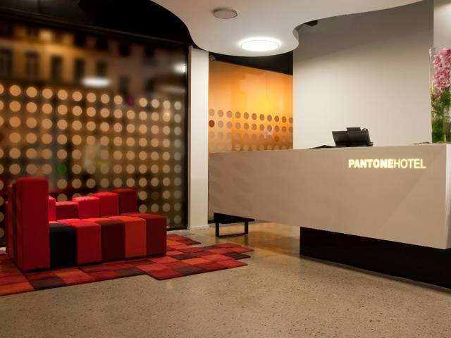 Pantone Hotel lobby ©Pantone