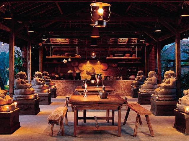 Dining at Hotel Tugu Bali