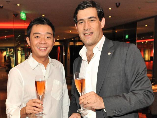 Moët & Chandon kicked off the night with a movie preview at Golden Village VivoCity