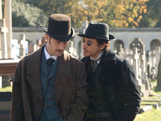 Jude Law stars as Holmes’ trusted colleague, Watson