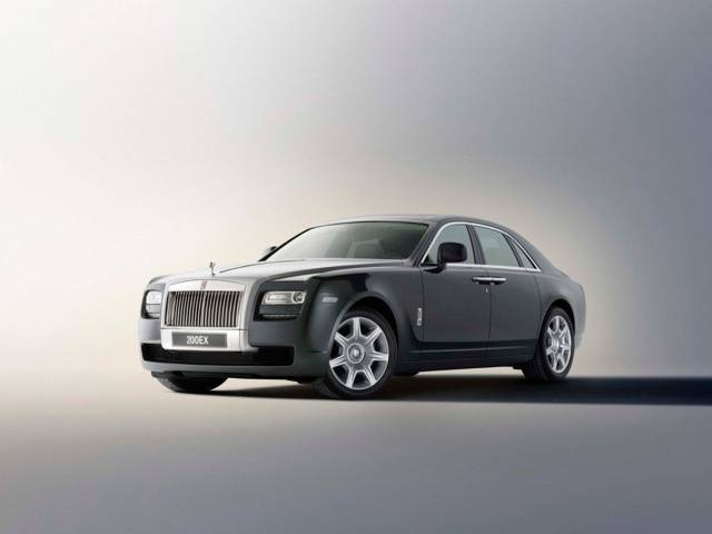 The smaller Rolls, the RR4, rides on a bespoke unitary chassis