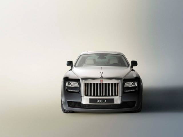 The smaller Rolls, the RR4, rides on a bespoke unitary chassis