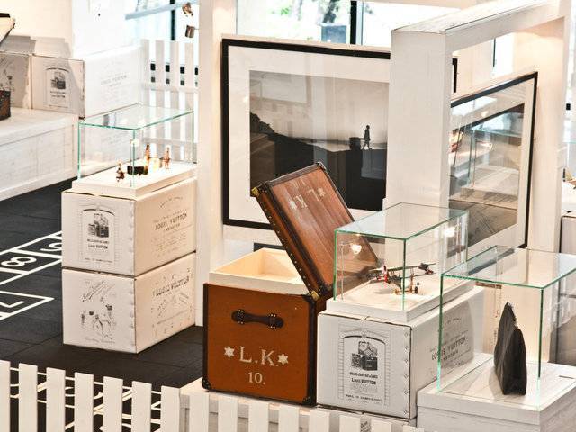 The Trunks and Toys Show, that celebrates Louis Vuitton's history and style