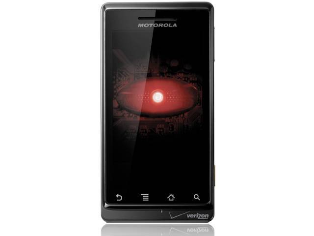 The Droid phone by Motorola in lock mode