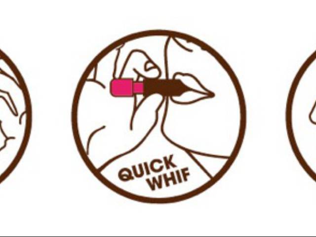 How to take a whif of inhalable food