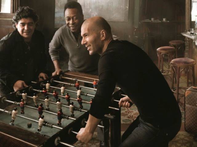 Pelé of Brazil, Diego Maradona of Argentina and Zinedine Zidane of France all won the World Cup