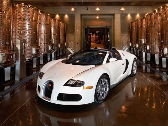 2010 Model of the Bugatti Veyron 16.4 Grand Sport