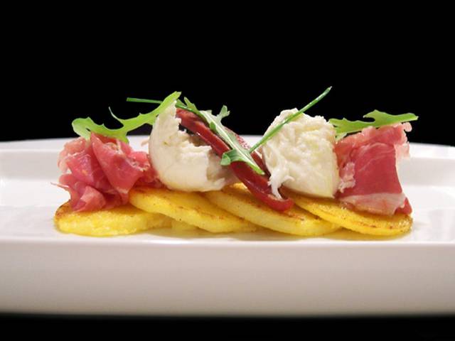 Bachelor's Banquet: Antipasti Polenta