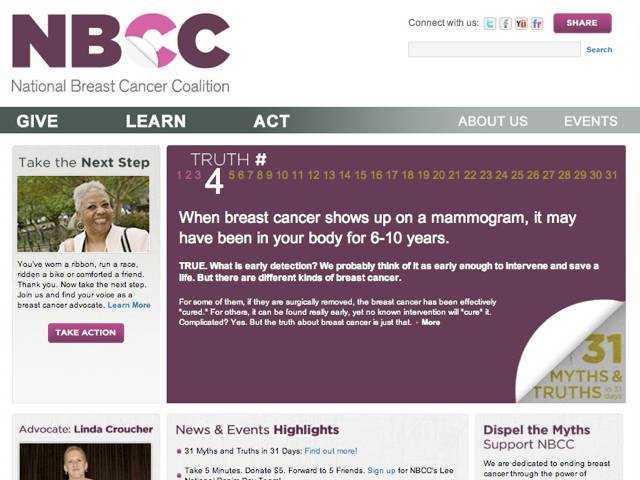 31 Breast Cancer Myths & Truths in 31 Days