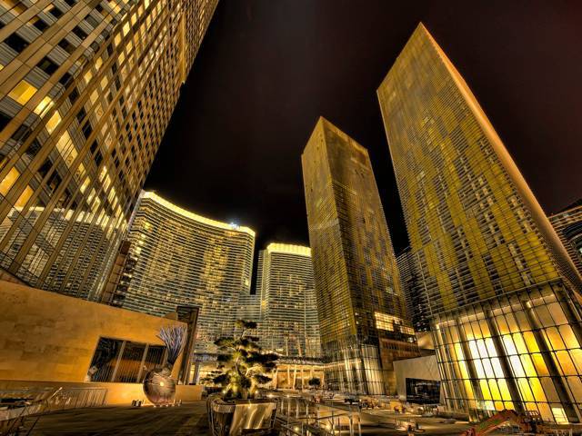 Mandarin Oriental located in the City Center Las Vegas Credit: flickr/treycampbell