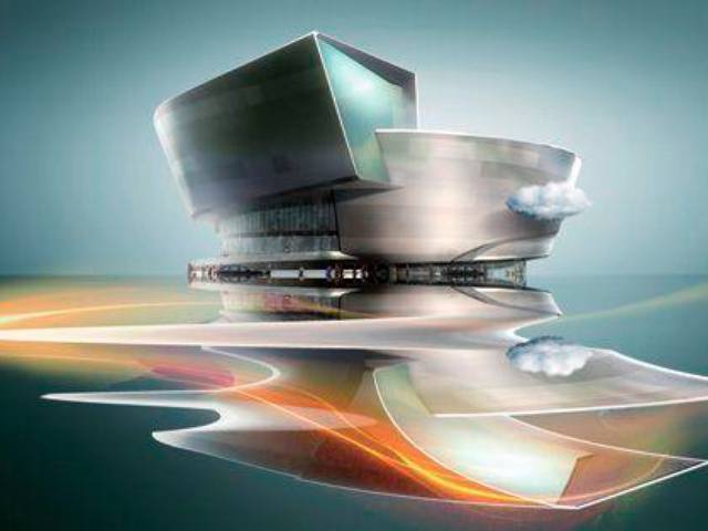 The SAIC-GM Pavilion is situated in the Puxi Section of Shanghai Expo Park