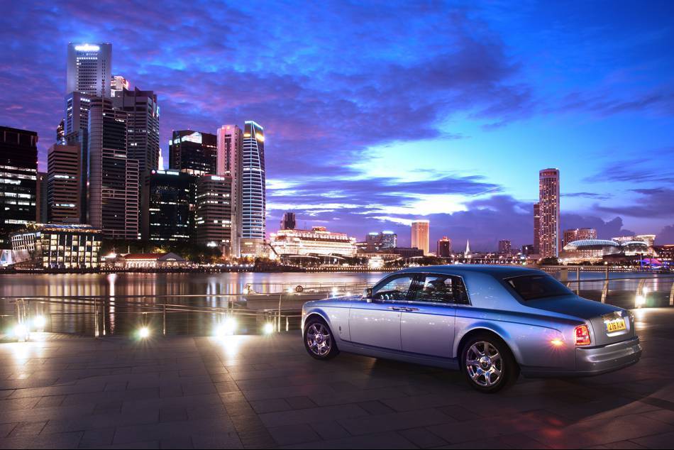 The 102EX made stops around the world, including Singapore