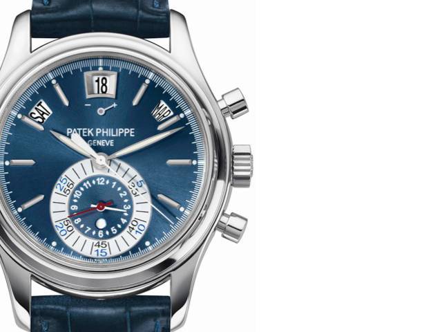 The new 2010 version of the Annual Calendar chronograph differs in subtle ways from its predecessors