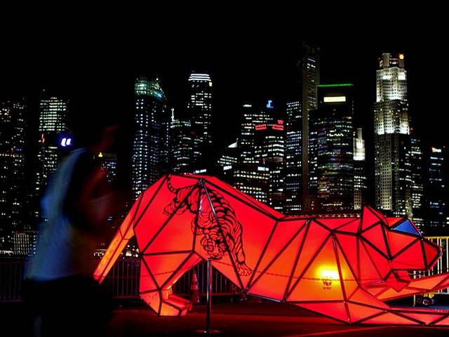Asia’s first and only sustainable light art festival will take place from 9 March to 1 April 2012