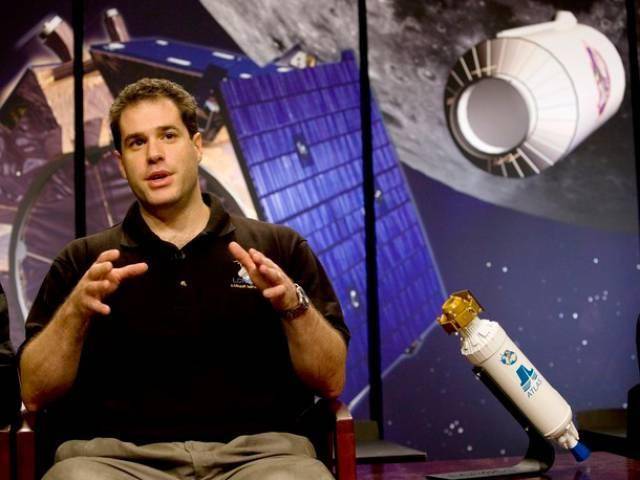 LCROSS principal investigator Tony Colaperte. Photo Credit: Reuters