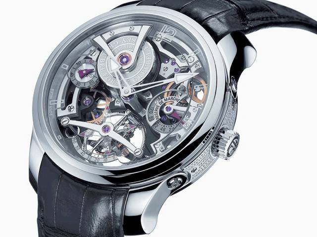 An entirely original and innovative interpretation of Greubel Forsey’s Double Tourbillon 30°