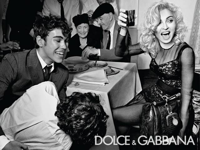 Madonna returns to her roots in a new set of stunning black and white shots in "Old World Italy" theme