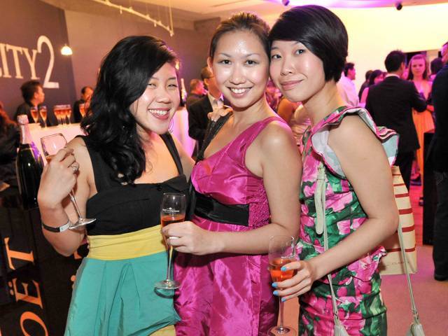 Attended by the beautiful and glamorous, partying with their favorite champagne, Moët & Chandon
