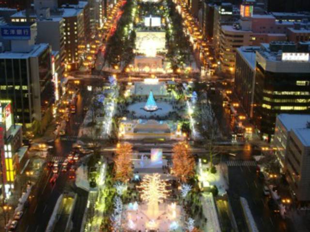 The Sapporo Snow Festival is one of Japan's largest winter events