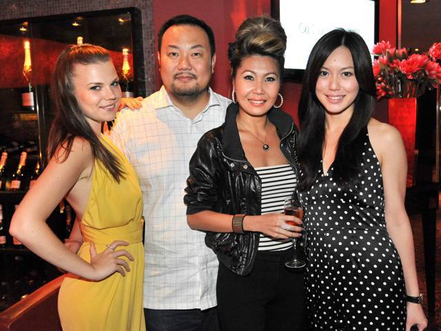 Moët & Chandon kicked off the night with a movie preview at Golden Village VivoCity