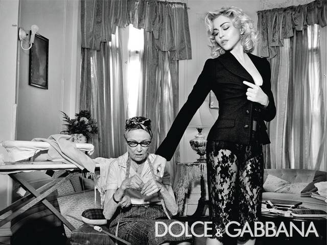 Madonna returns to her roots in a new set of stunning black and white shots in "Old World Italy" theme