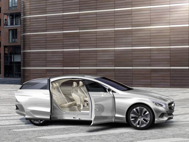 The F800 Style research vehicle shows the future of premium automobiles from a new perspective