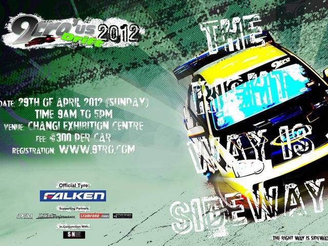 Singapore's premier drifting event for car enthusiasts organized by 9tro magazine