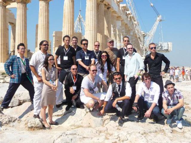 4 of the most talented bartenders have gathered in Athens for the final stage