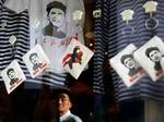 "Chairman Oba Mao" memorabilia for sale in Beijing ahead of Obama’s visit. Photo Credit: Getty